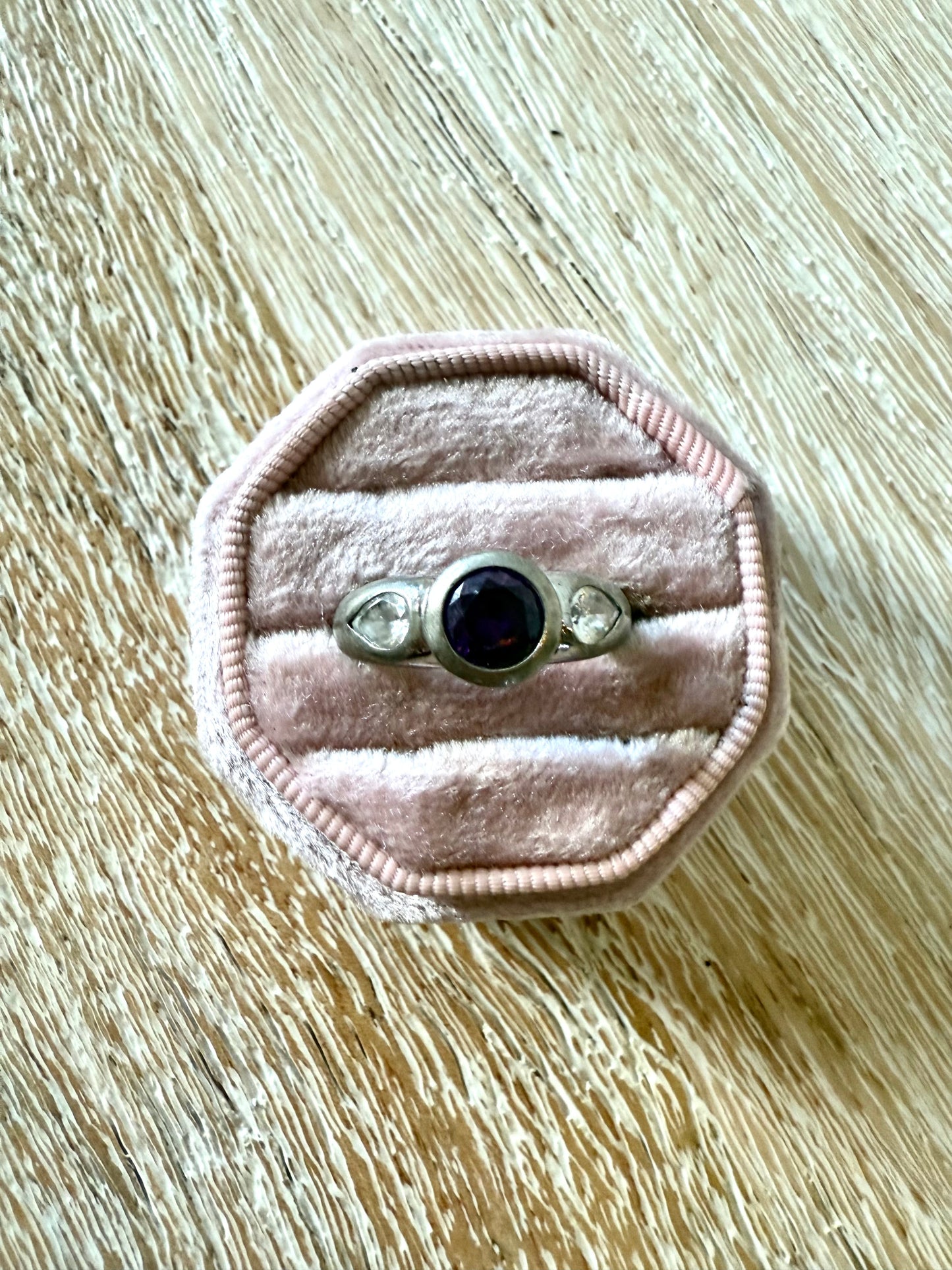 Sterling Purple Ring (8)