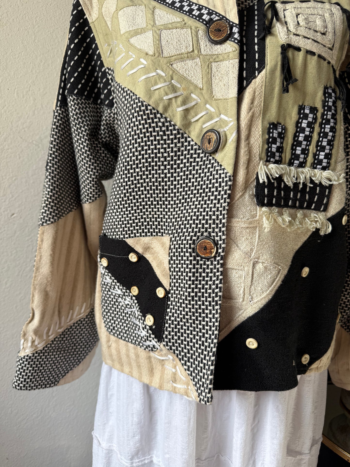 Patchwork Cardigan
