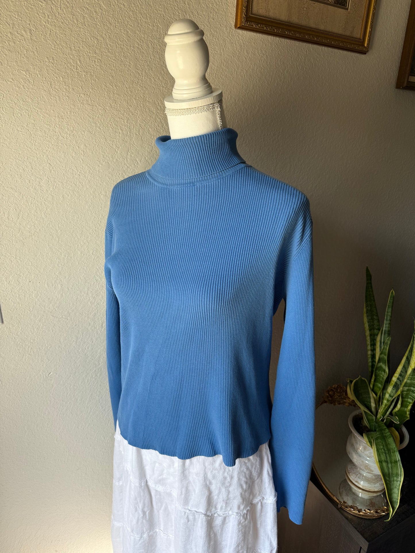XL - Blueberry Turtleneck