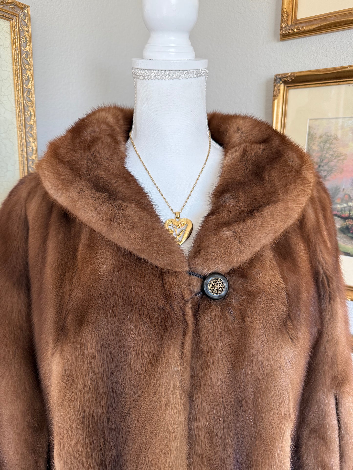 Mink Fur Shawl