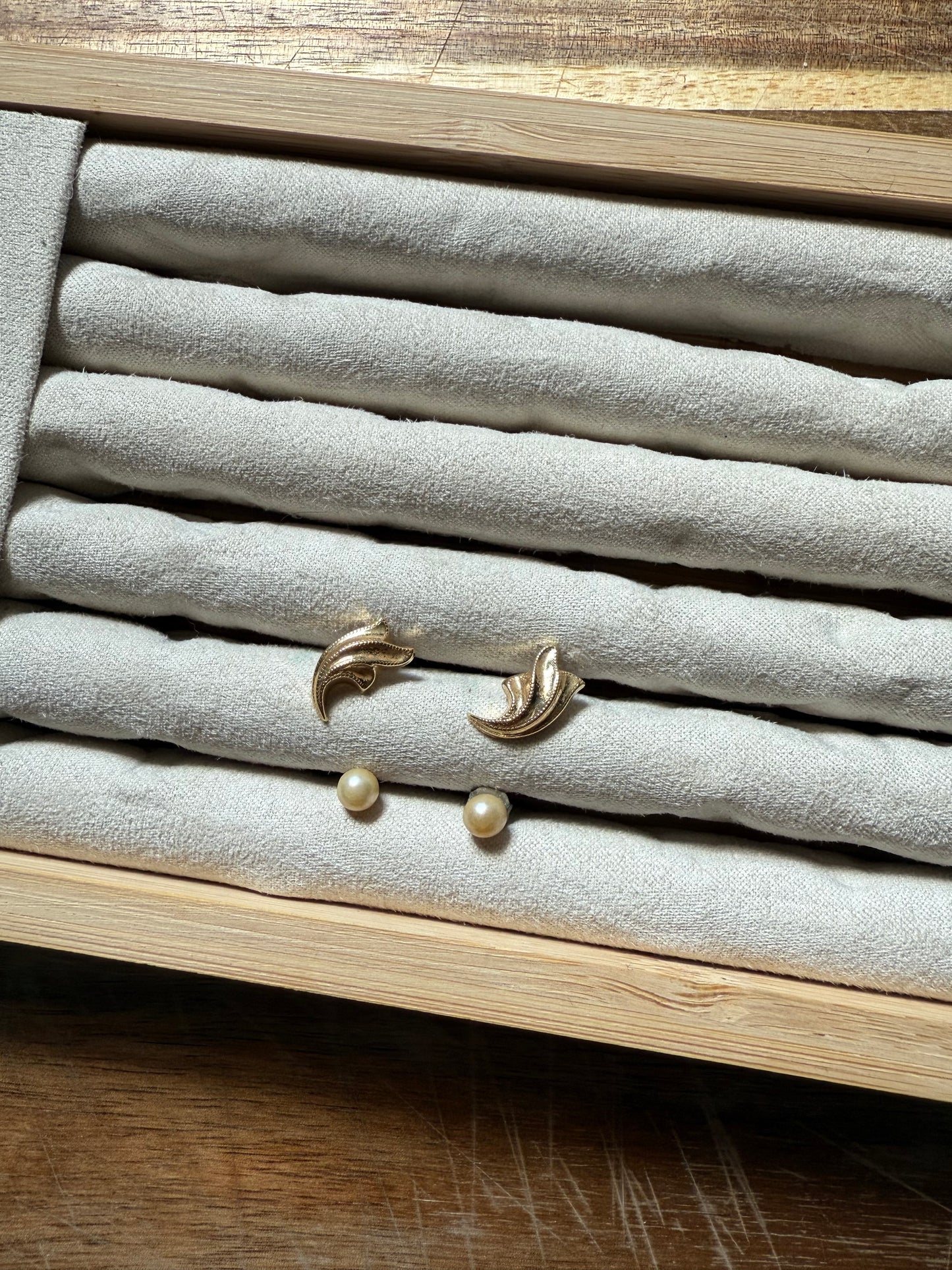 Gold & Pearl Earring Bundle