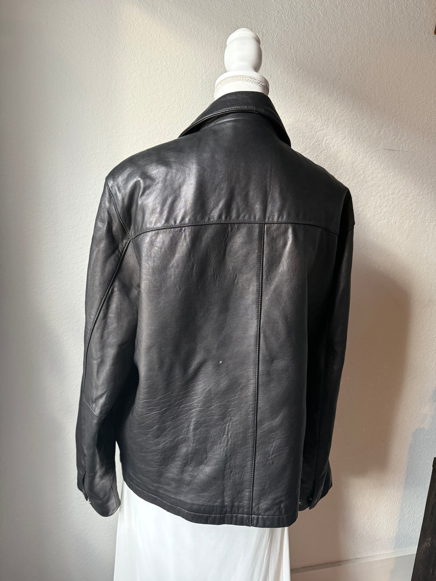 Brandini Leather Coat