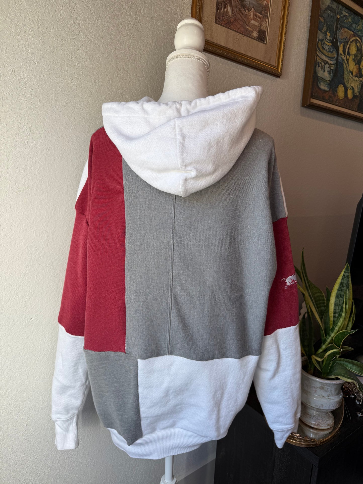 Arkansas Patchwork Hoodie