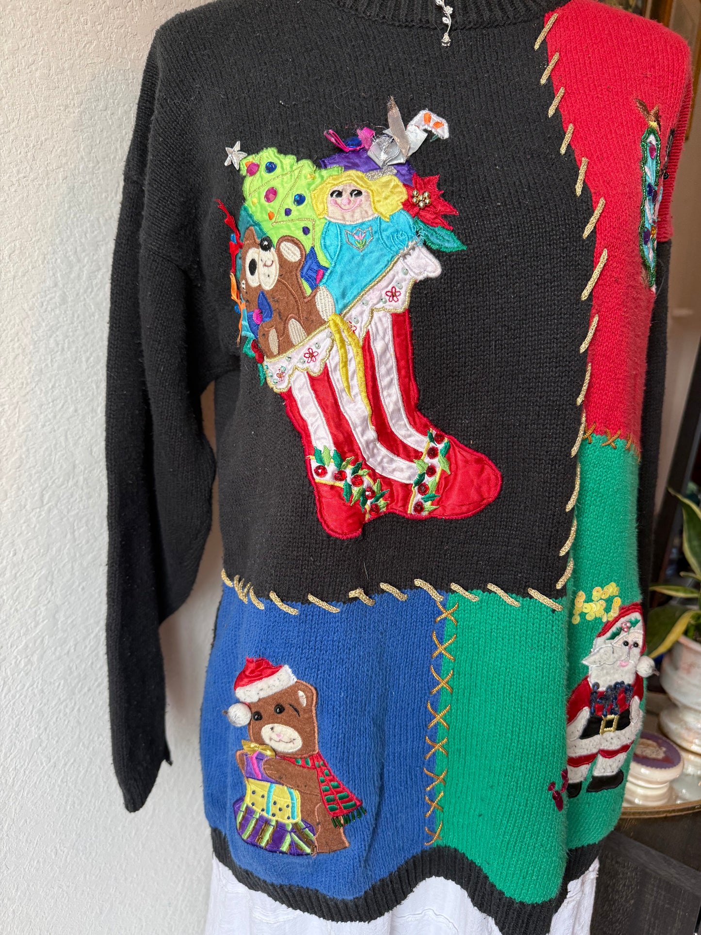 Patchwork Sweater