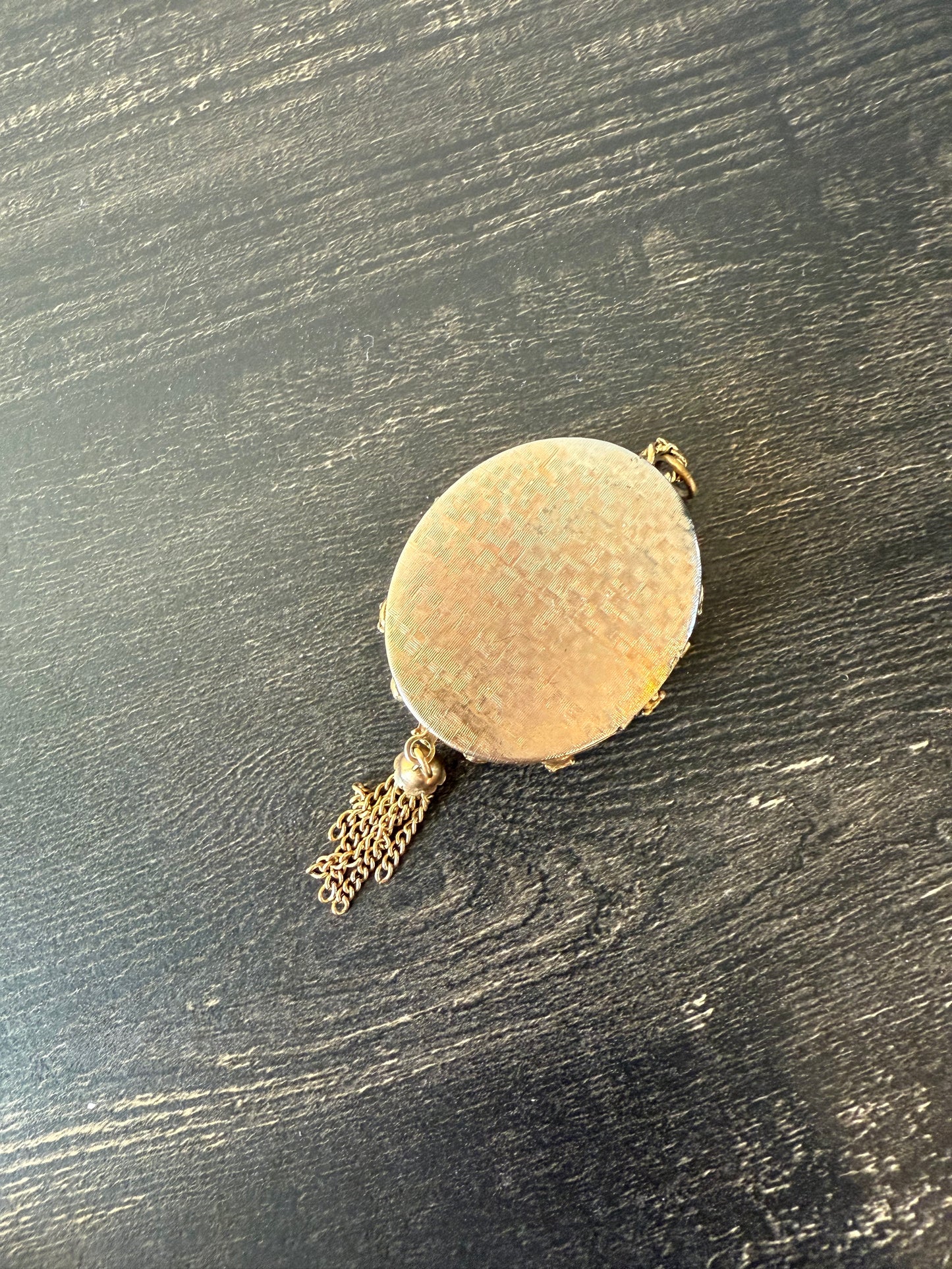 Courting Couple Locket Pendant