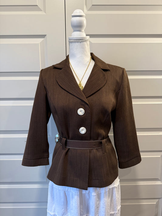 Brown Blazer