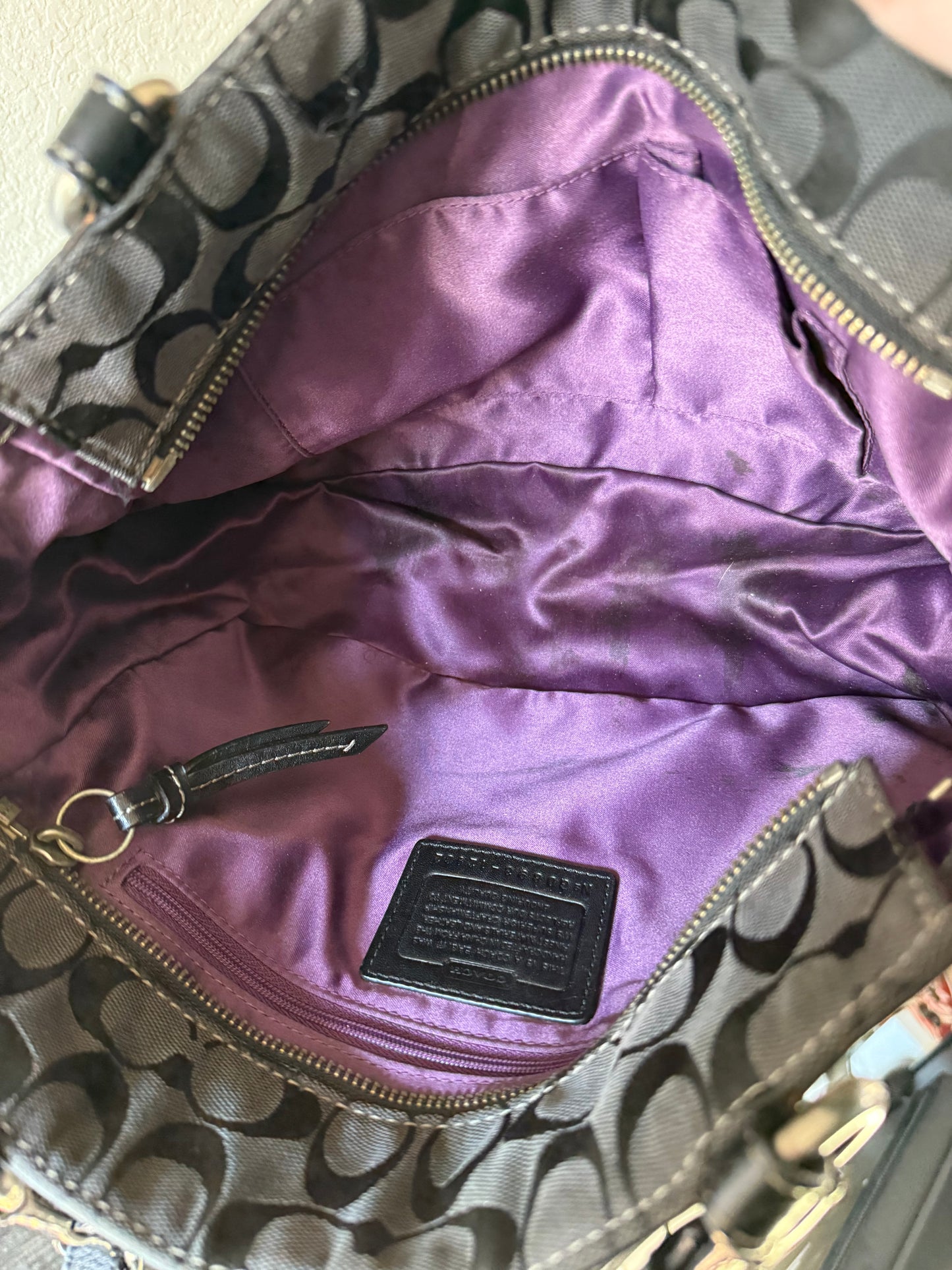 Coach Monochrome Patchwork