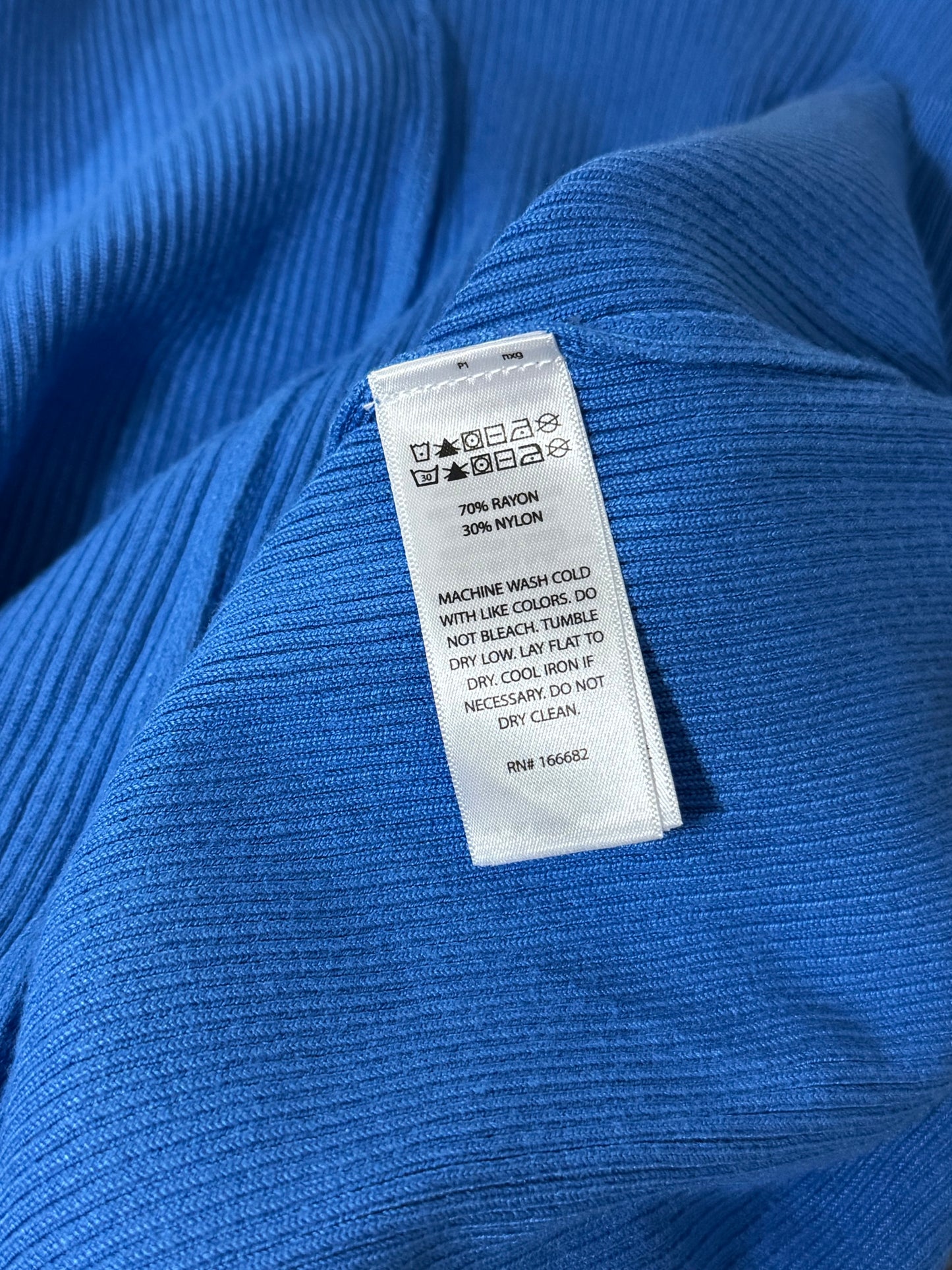 Caroline Constas Blue Knit Dress