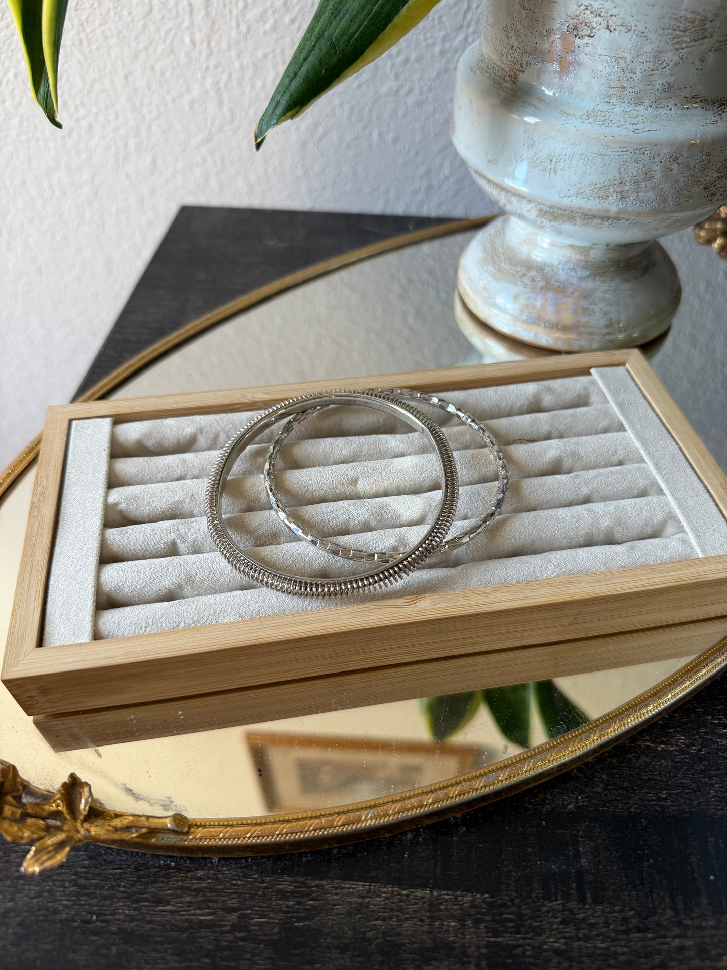 Silver Bangle Bundle