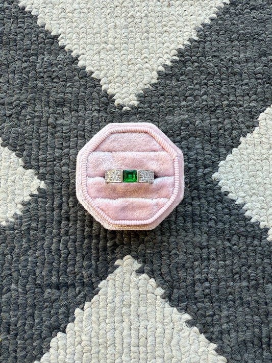 Sterling Emerald Ring (7)