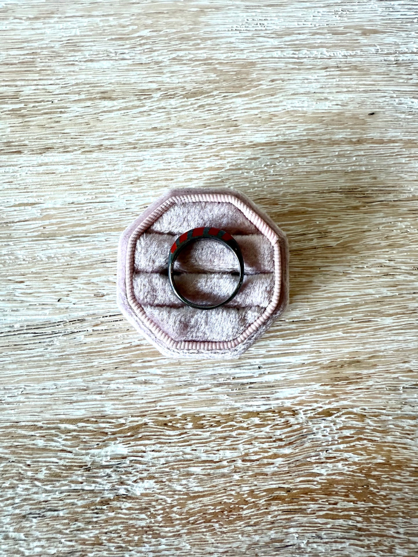 Sterling Striped Ring (8)