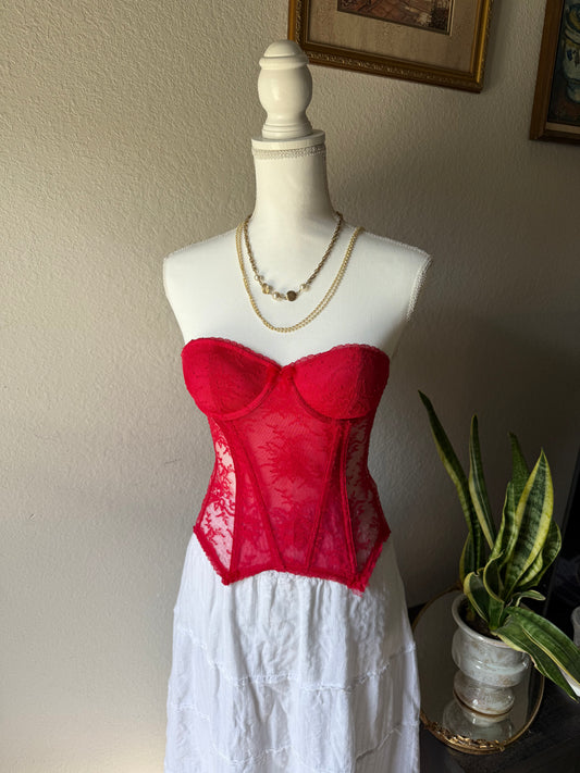 XS - Hot Pink Corset