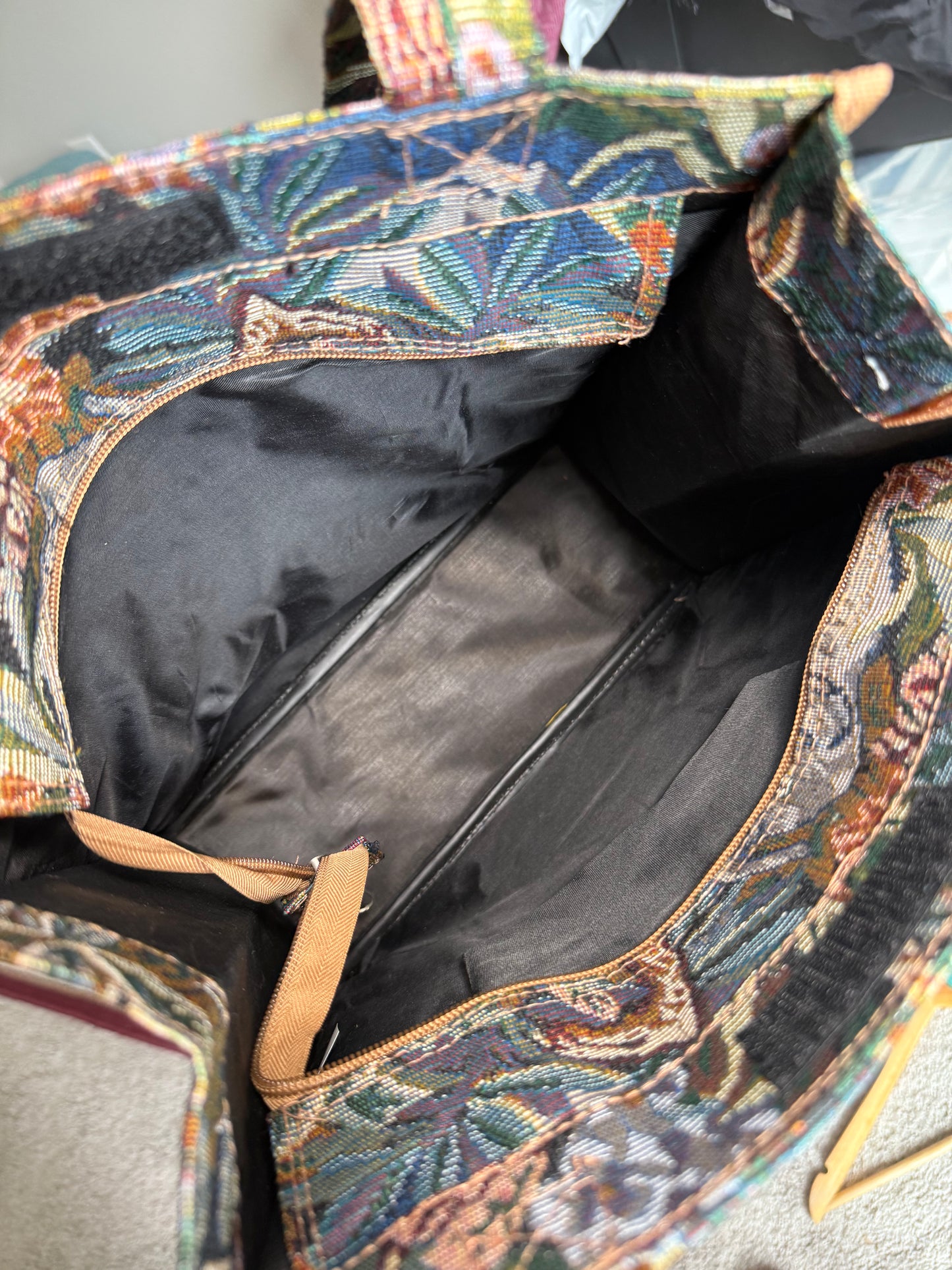 Jungle Tapestry Vintage Tote Bag