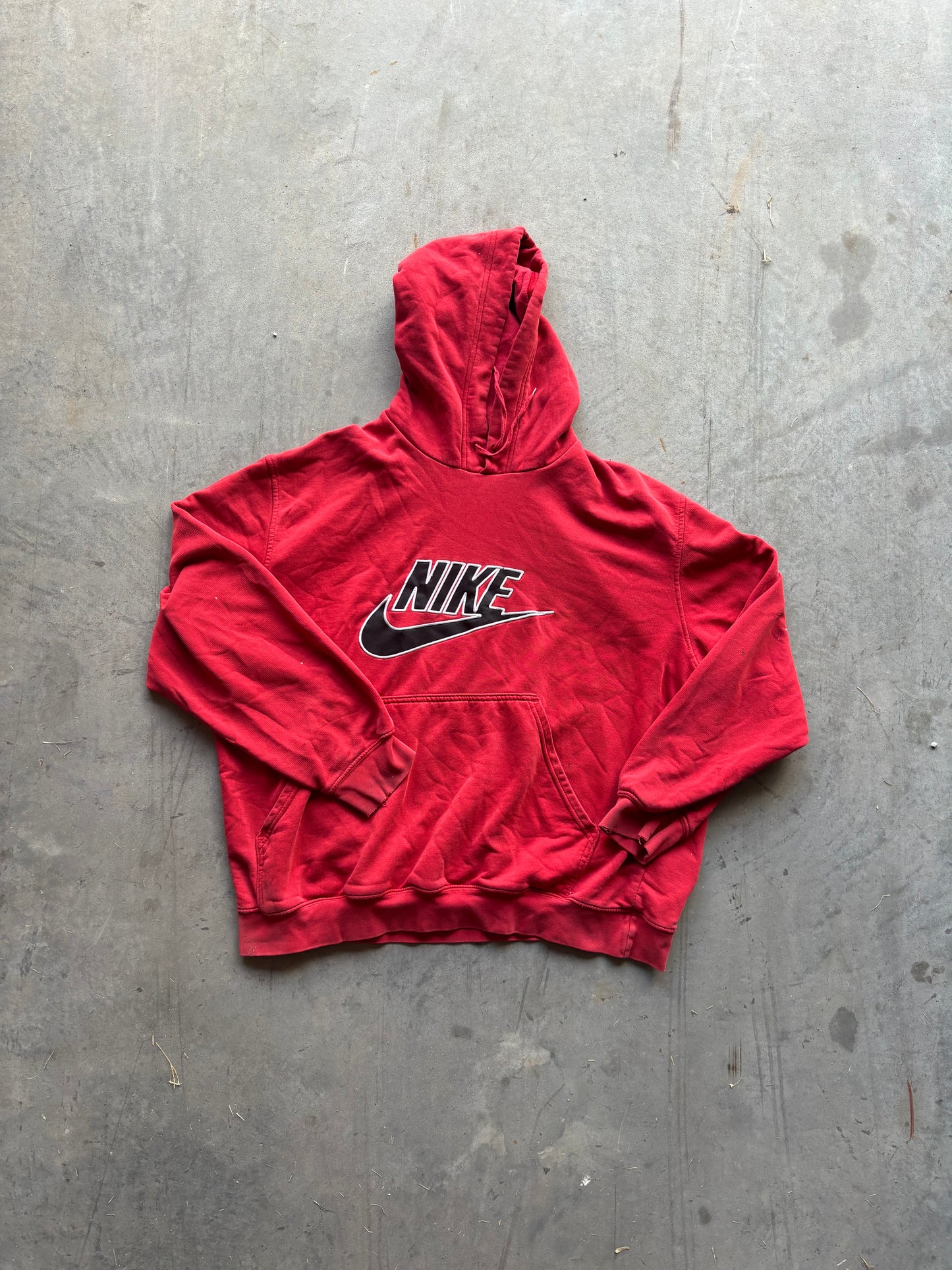 (XL) Red Nike Hoodie