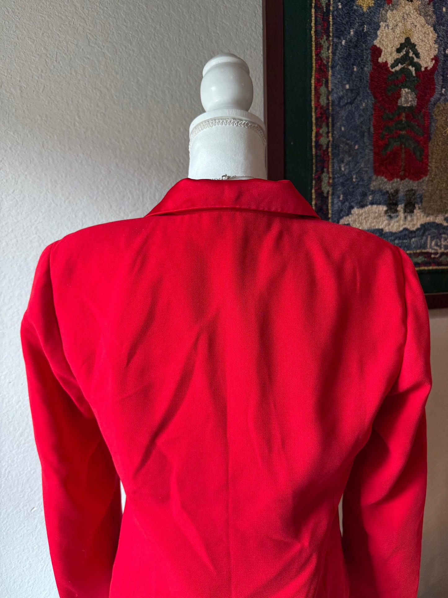 Red Bow Blazer