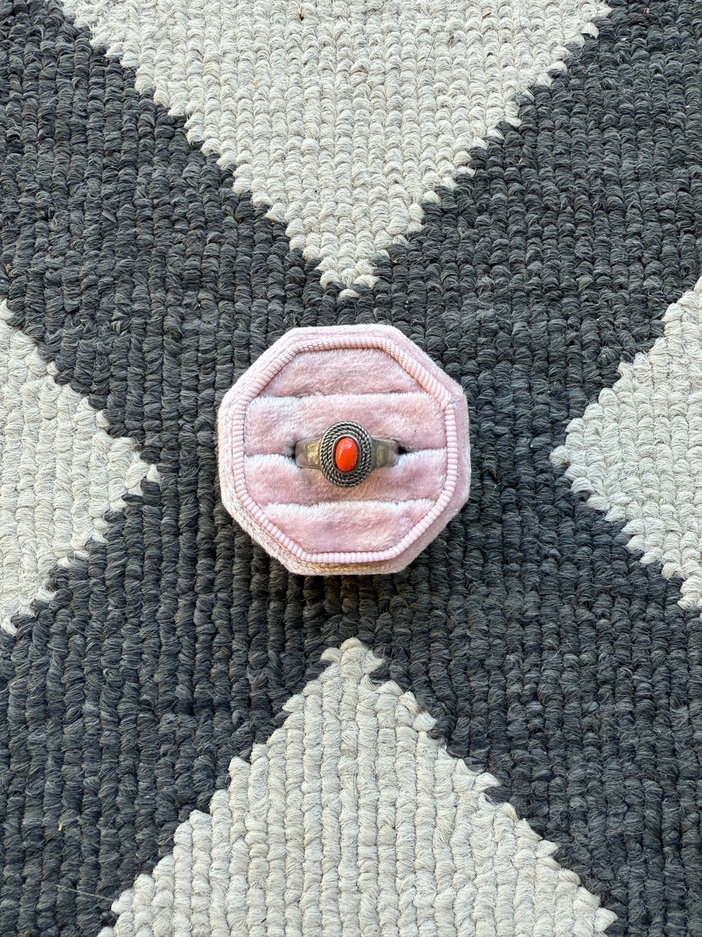 Orange Sterling Ring (7)