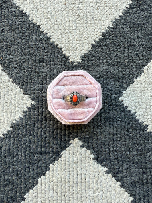 Orange Sterling Ring (7)