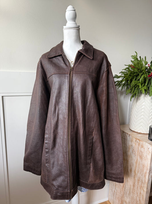 Wilsons Brown Leather Jacket