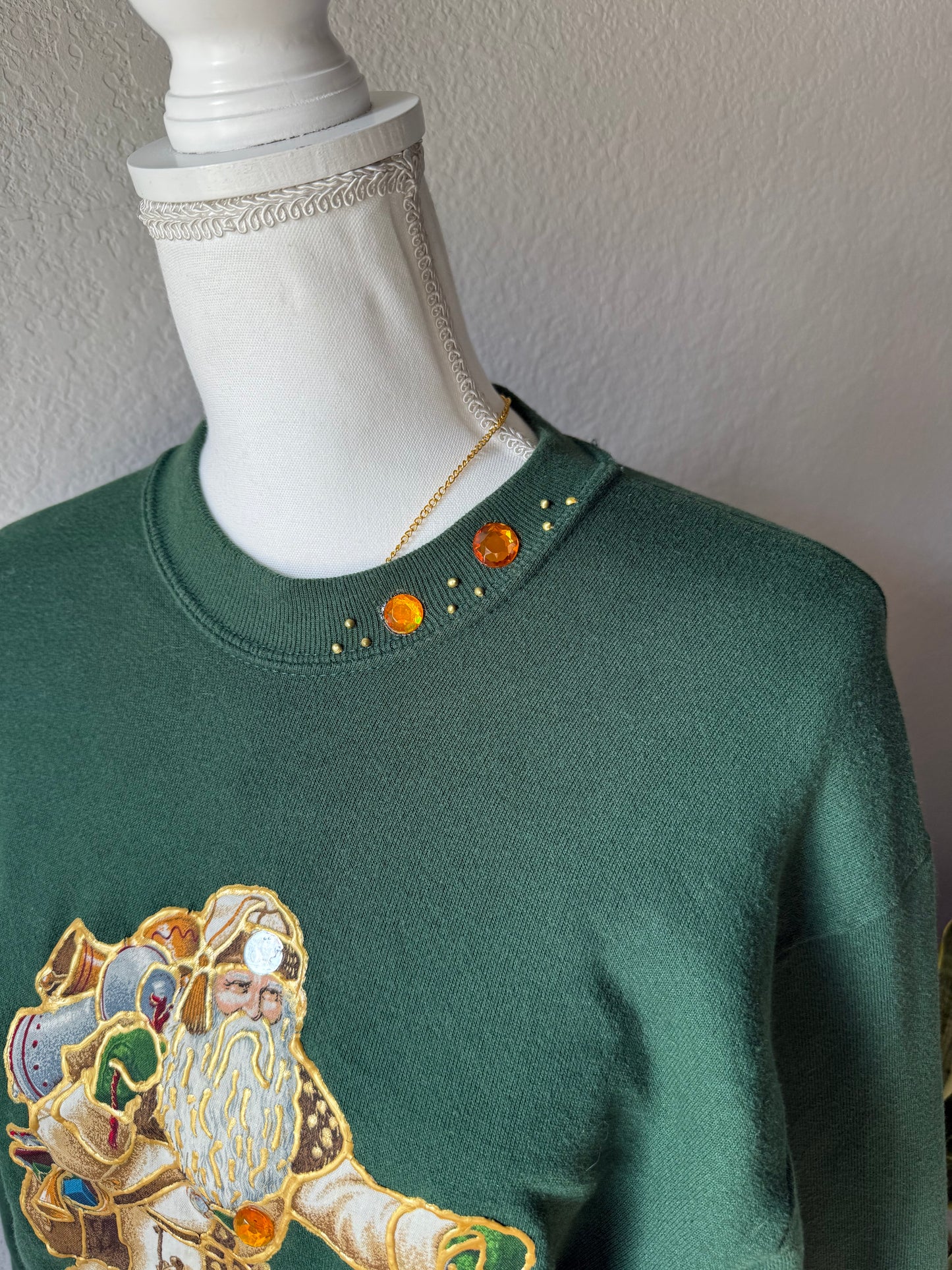 Green Christmas Crewneck