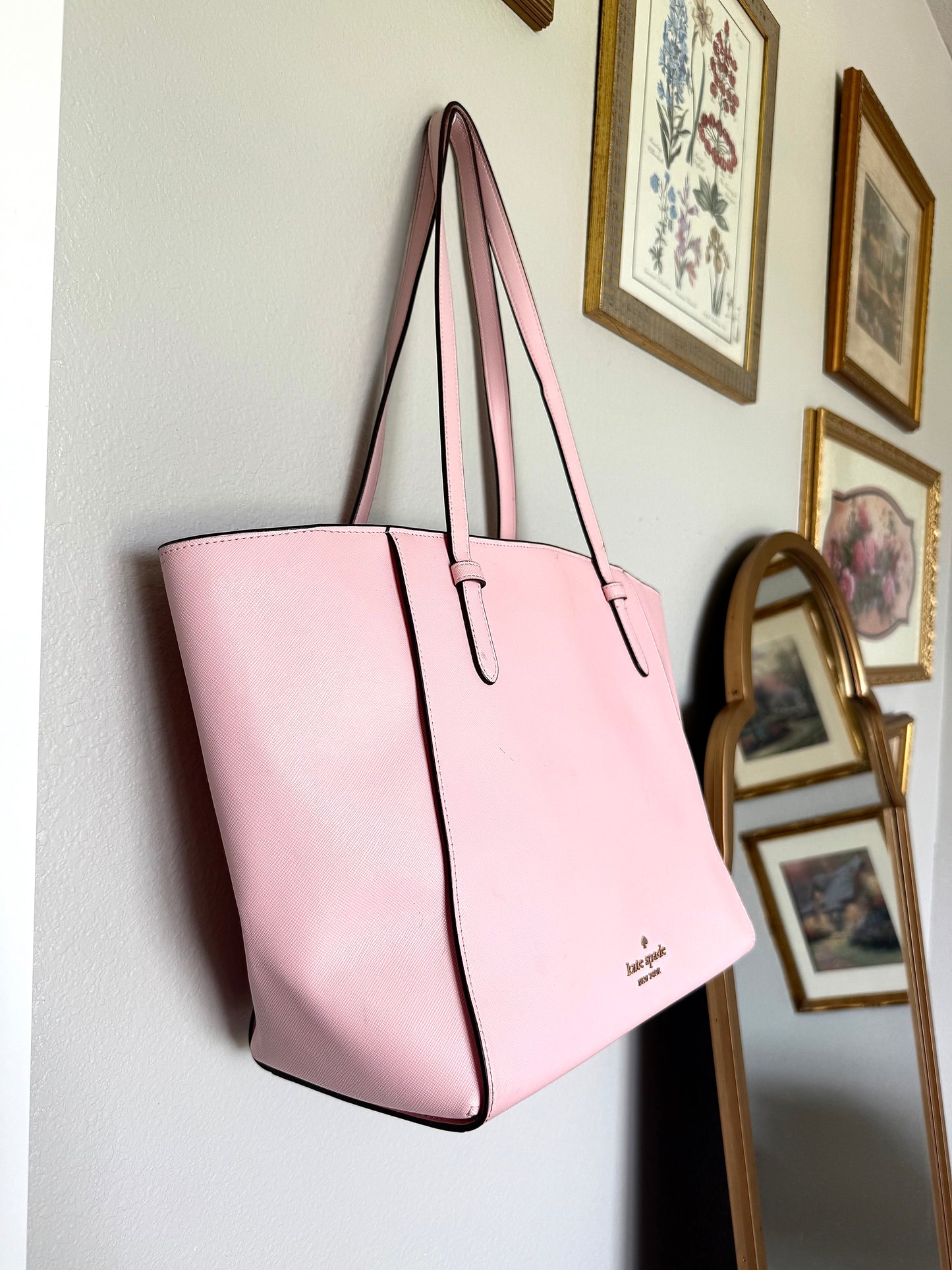Pink Kate Spade Tote Bag