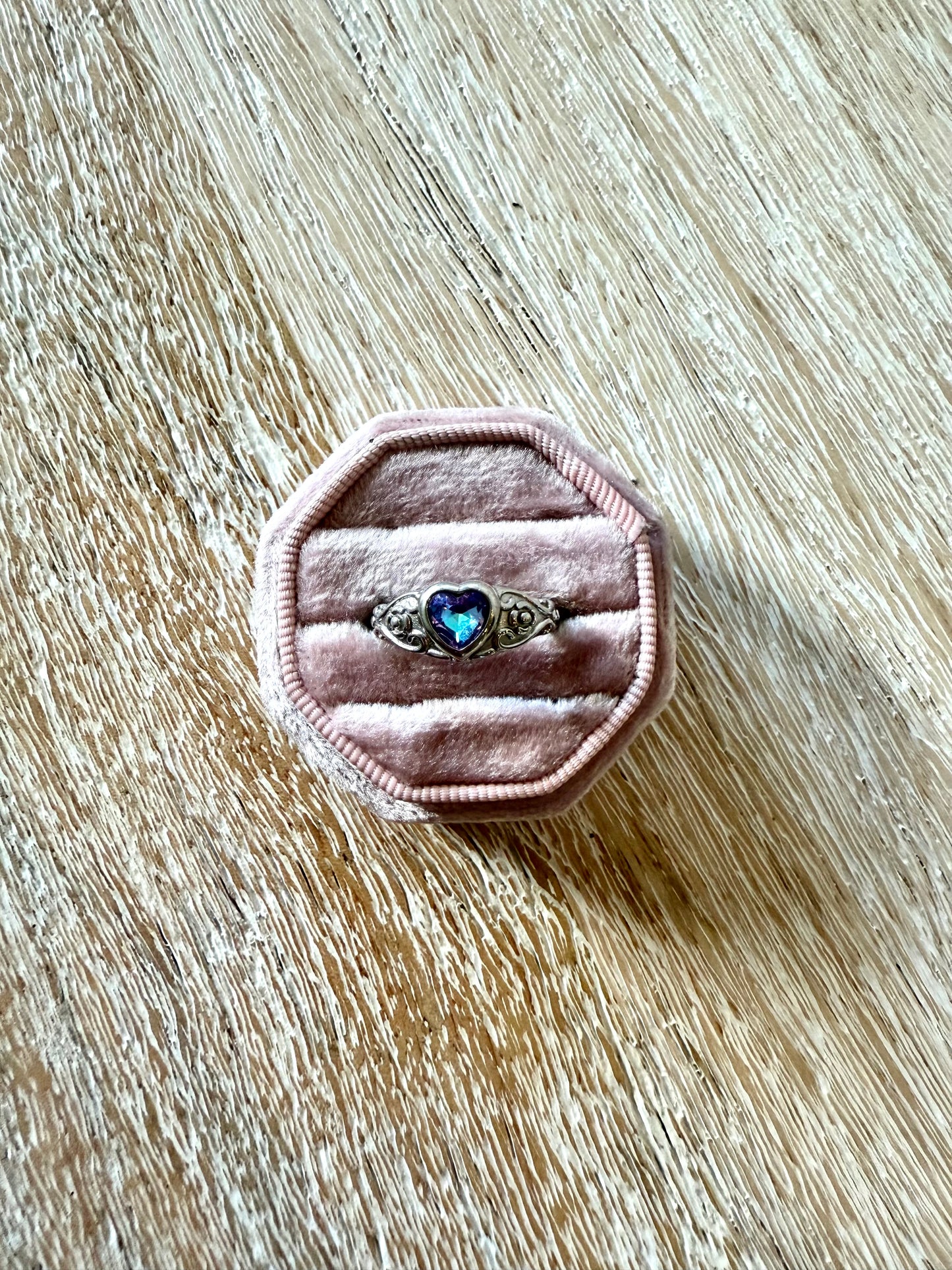 Sterling Mystic Heart Ring (8)