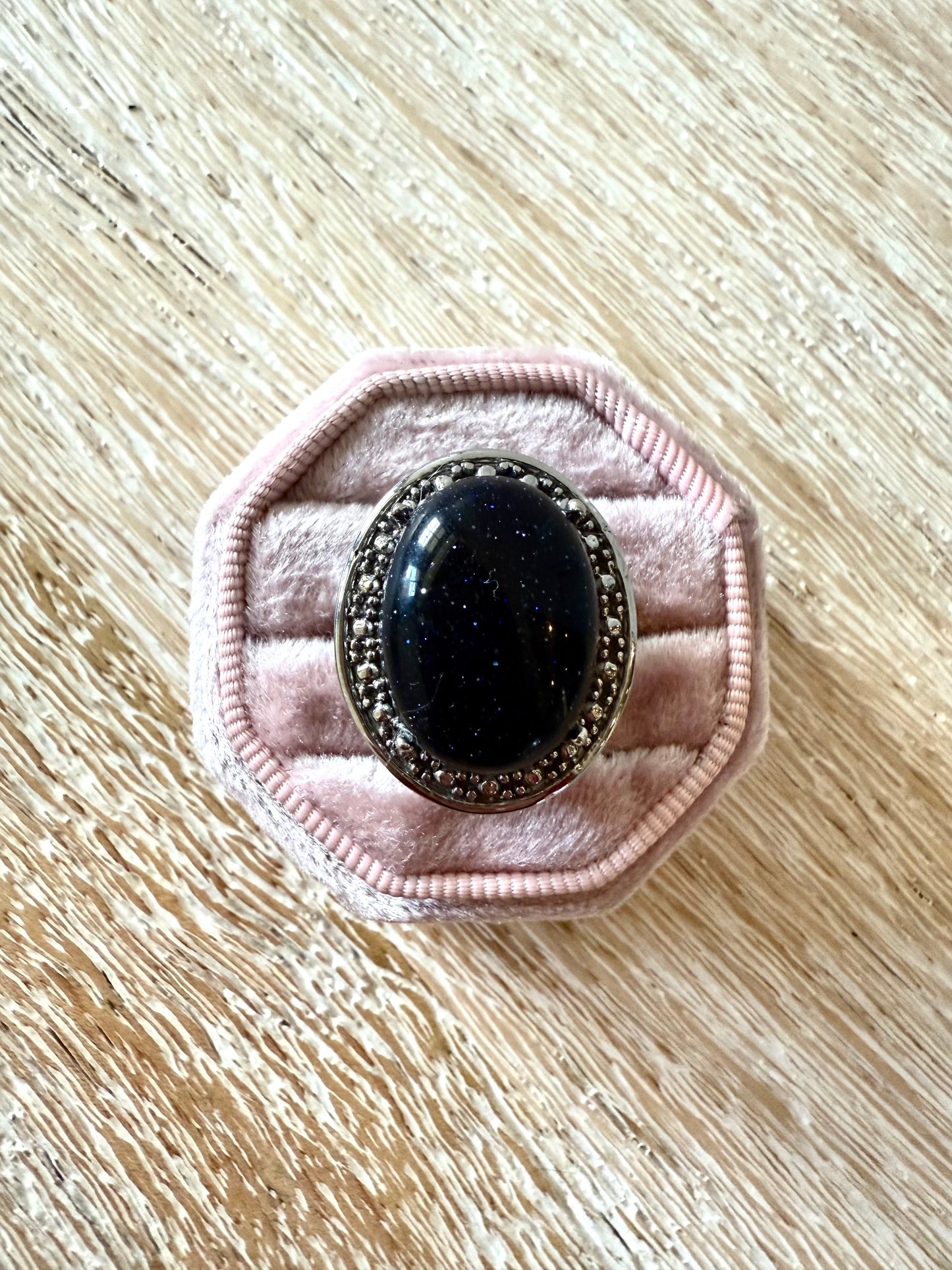 Steel Dark Sparkle Ring (7)