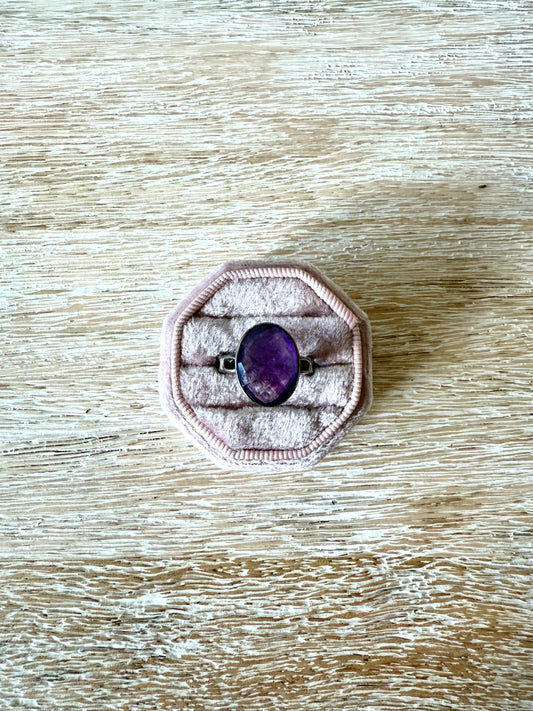 Sterling Amethyst Ring (8)