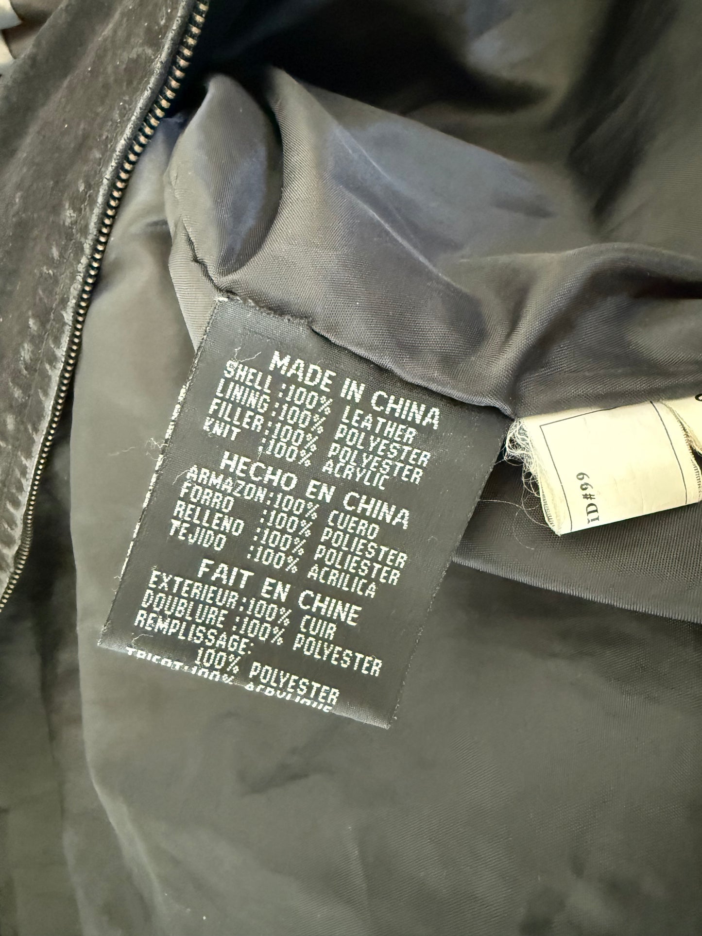 Leather Varsity Jacket