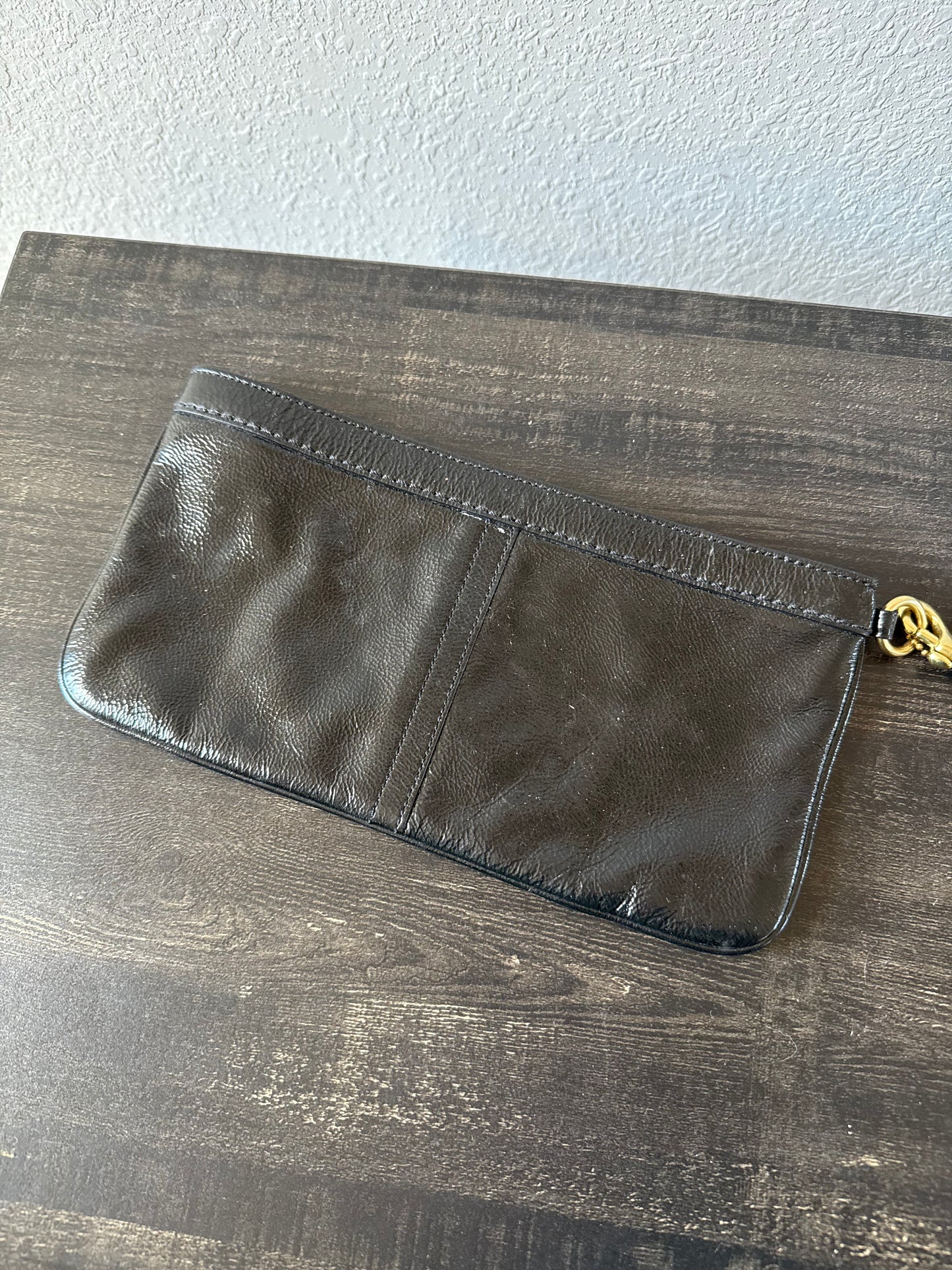 Coach Patent Wristlet