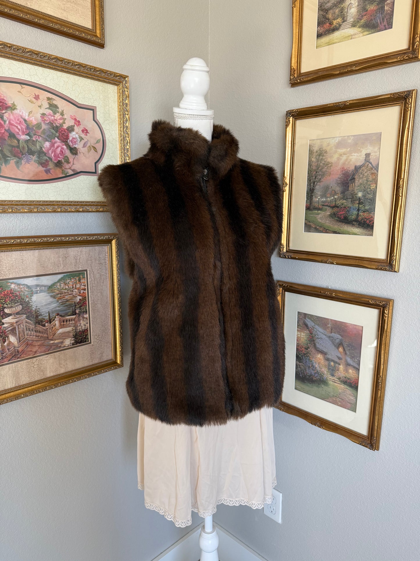 Faux Fur Vest