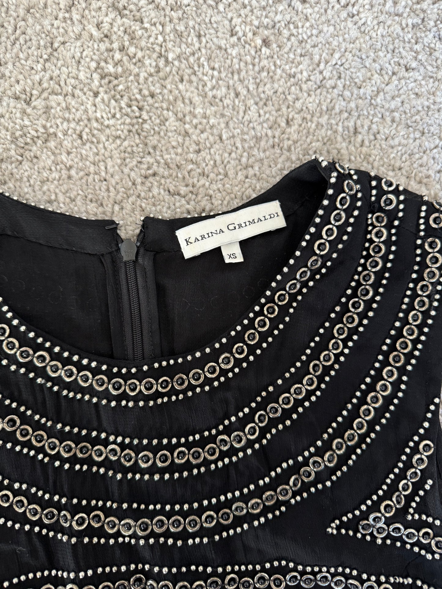 Karina Grimaldi Beaded Top