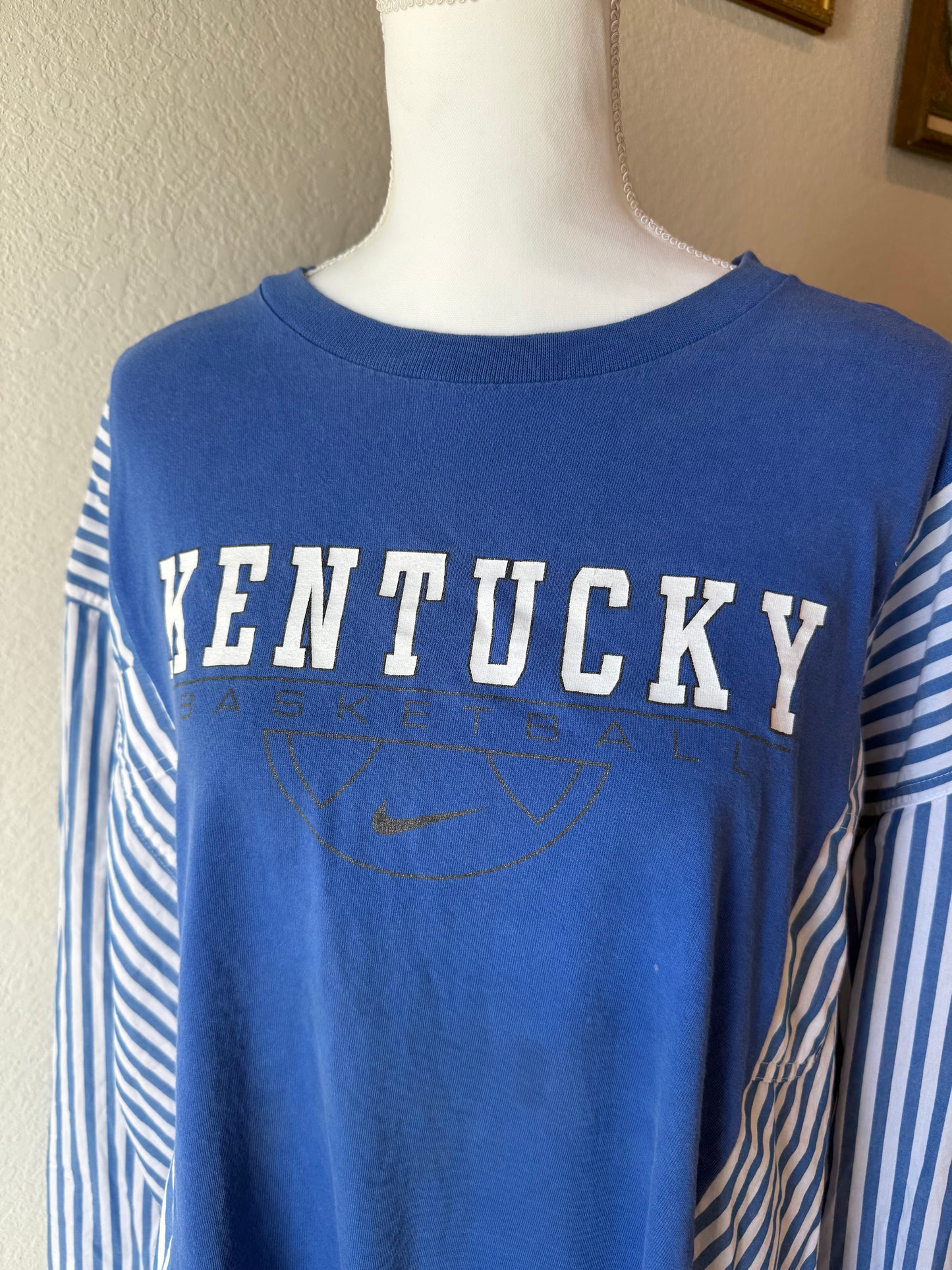 Kentucky Striped Button Up