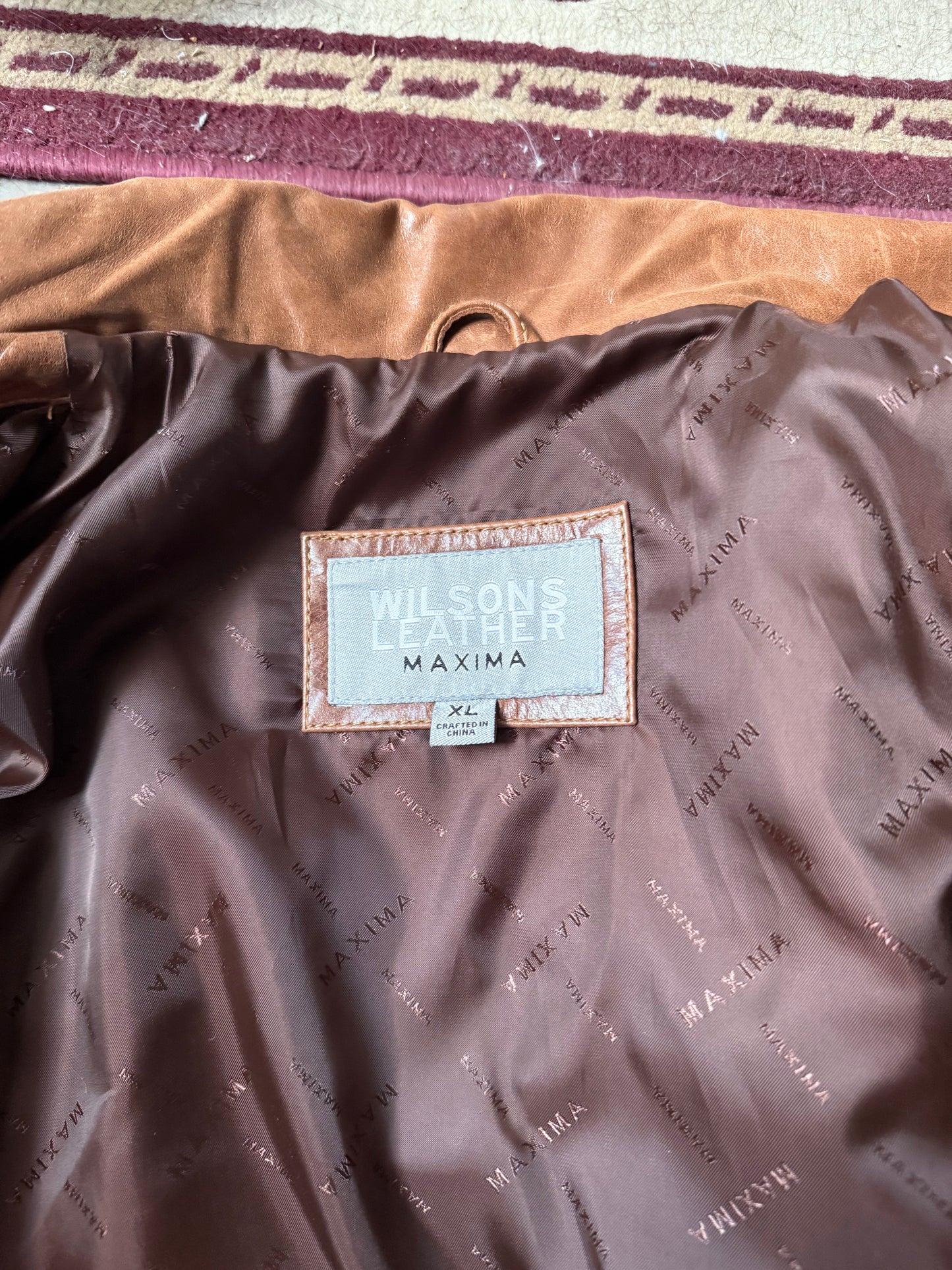 Wilsons Brown Leather Jacket