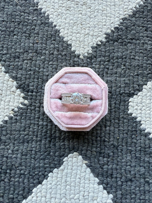 Sterling Clear Ring (8.5)