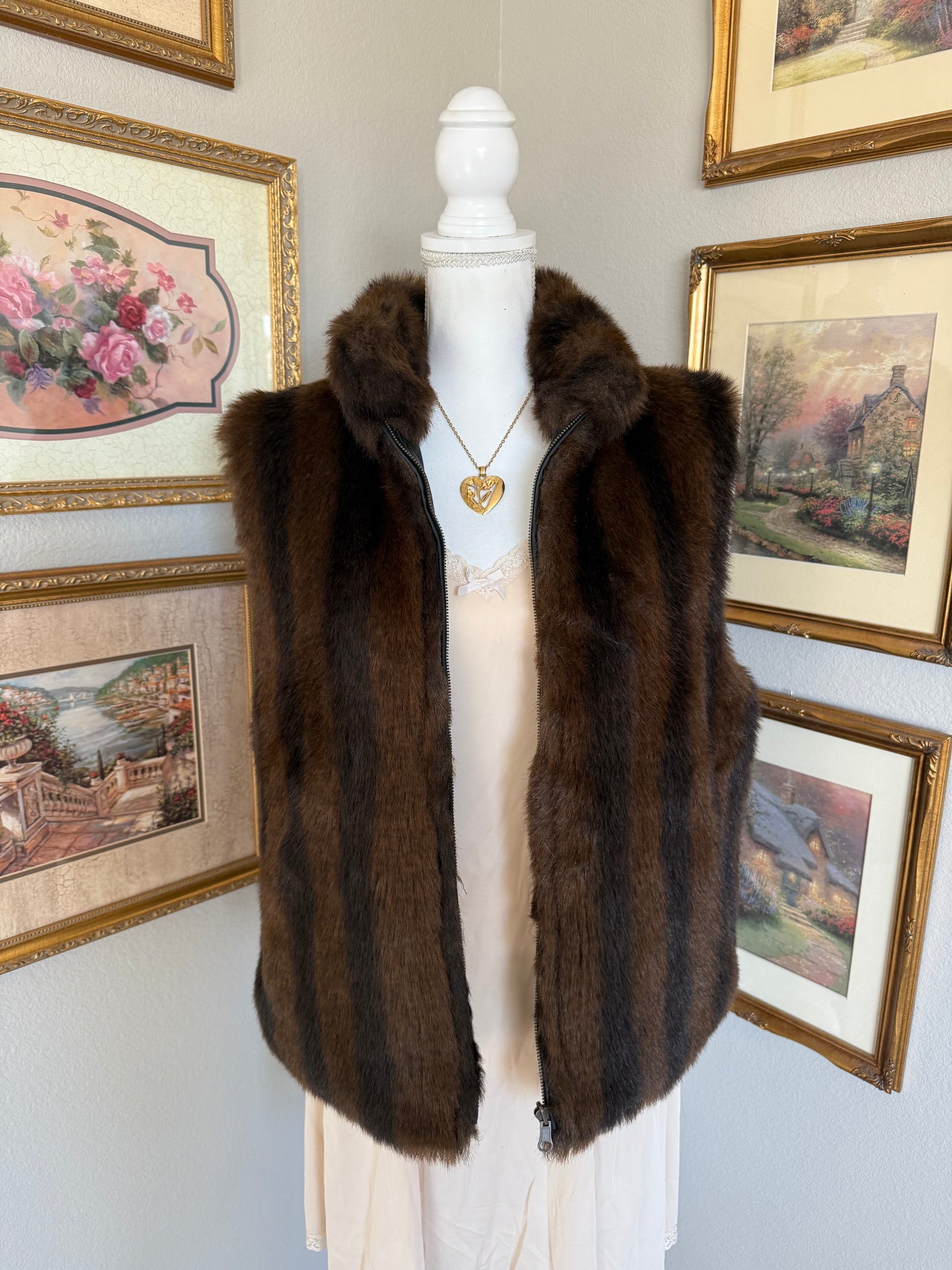 Faux Fur Vest