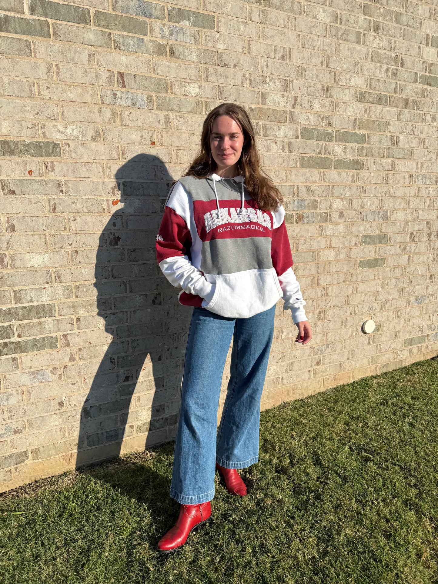 Arkansas Patchwork Hoodie