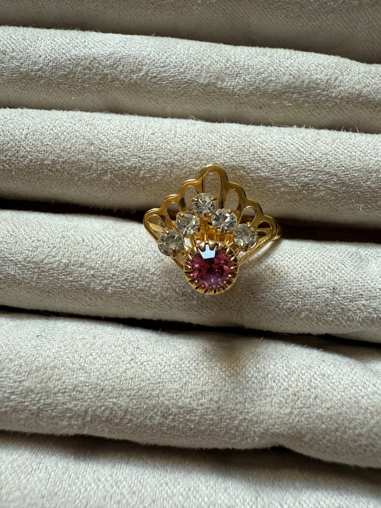 Adjustable Pink Shell (7.5-10.5)