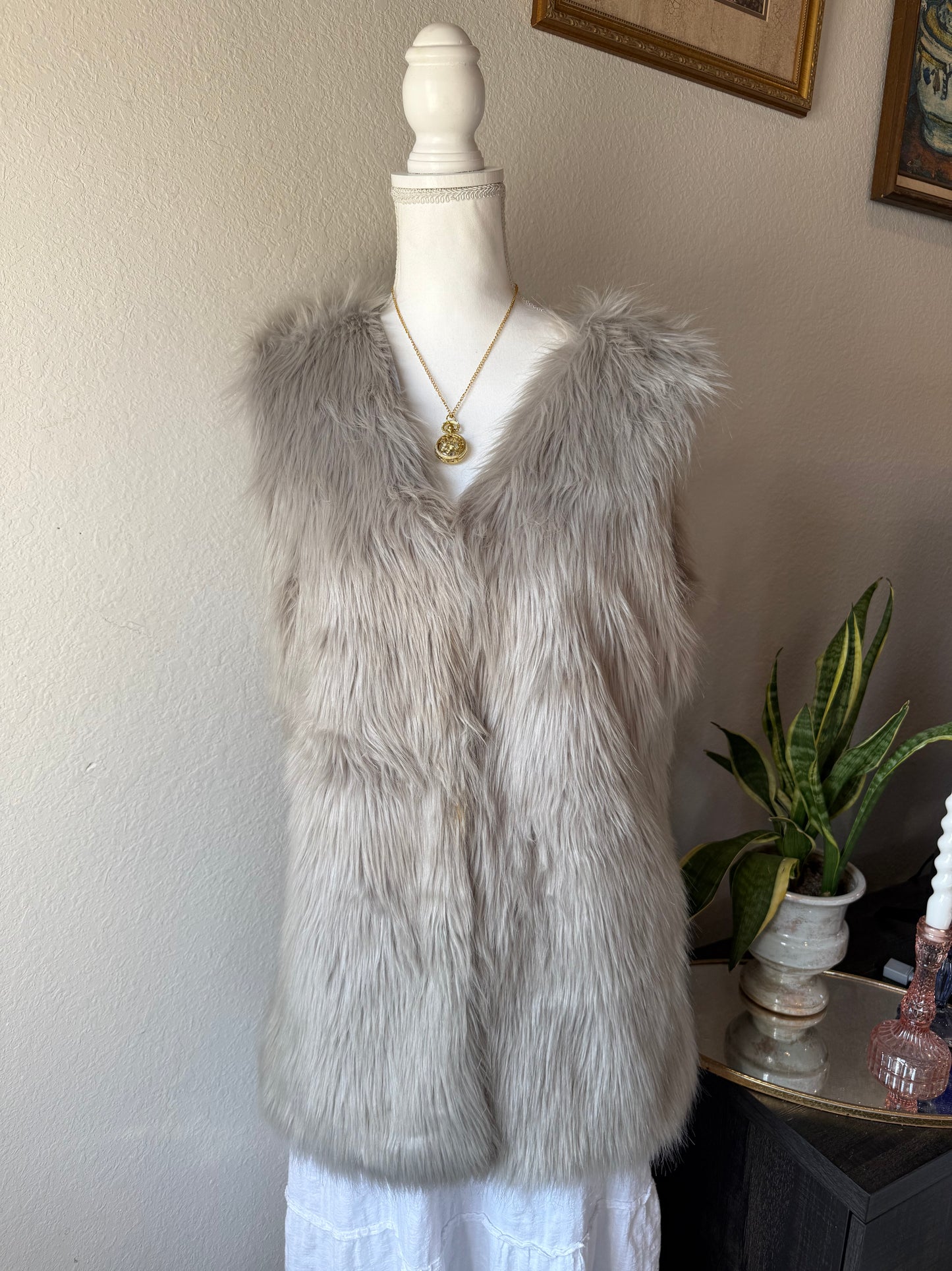 Faux Fur Vest