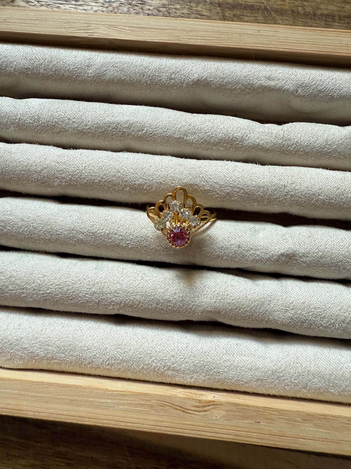 Adjustable Pink Shell (7.5-10.5)