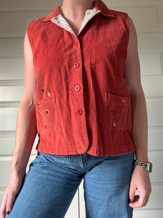 Corduroy Vest