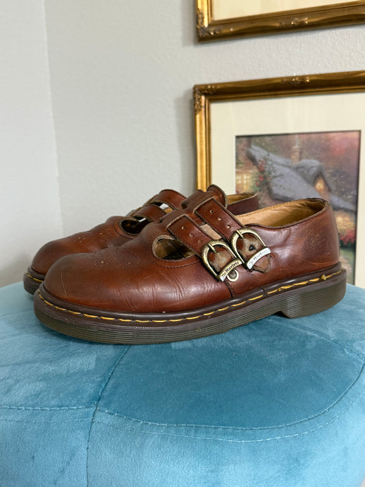 Dr. Martens Vintage Brown Mary Jane