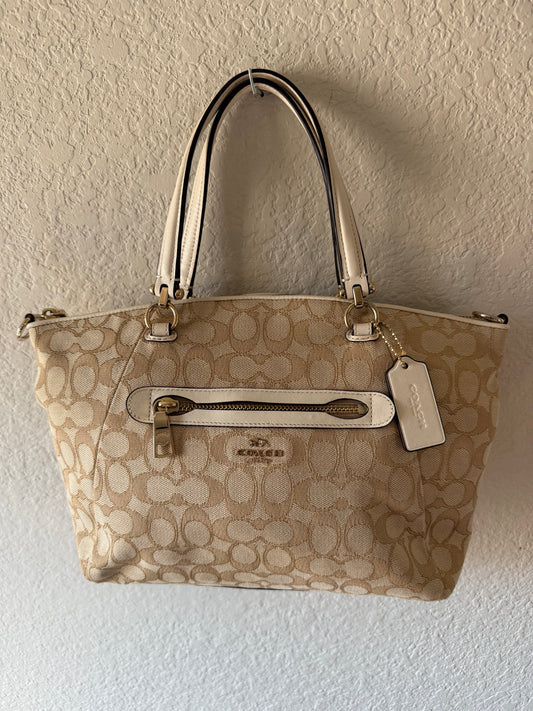 Coach Prairie Jacquard Satchel
