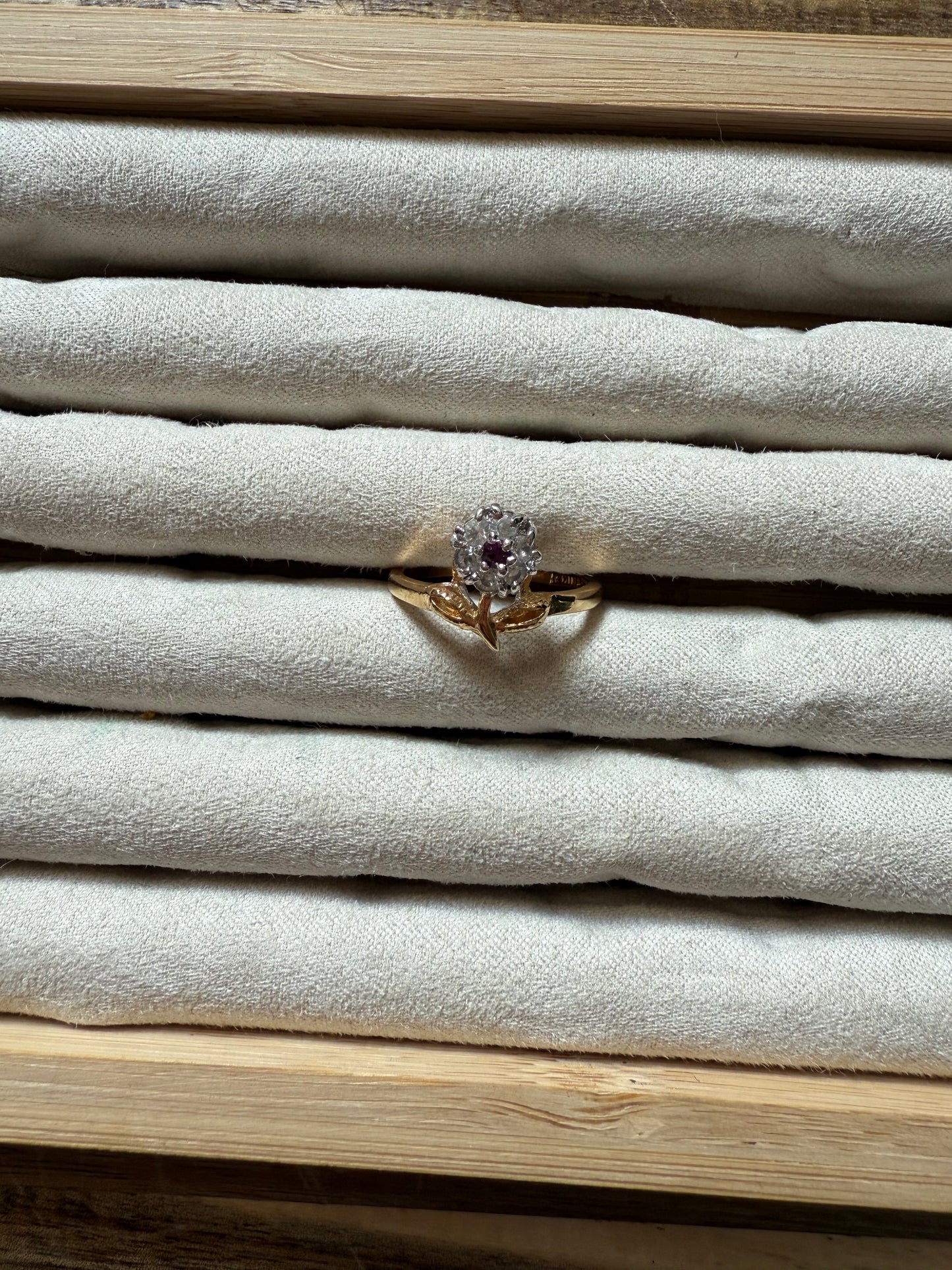 Purple & Gold Flower (9)