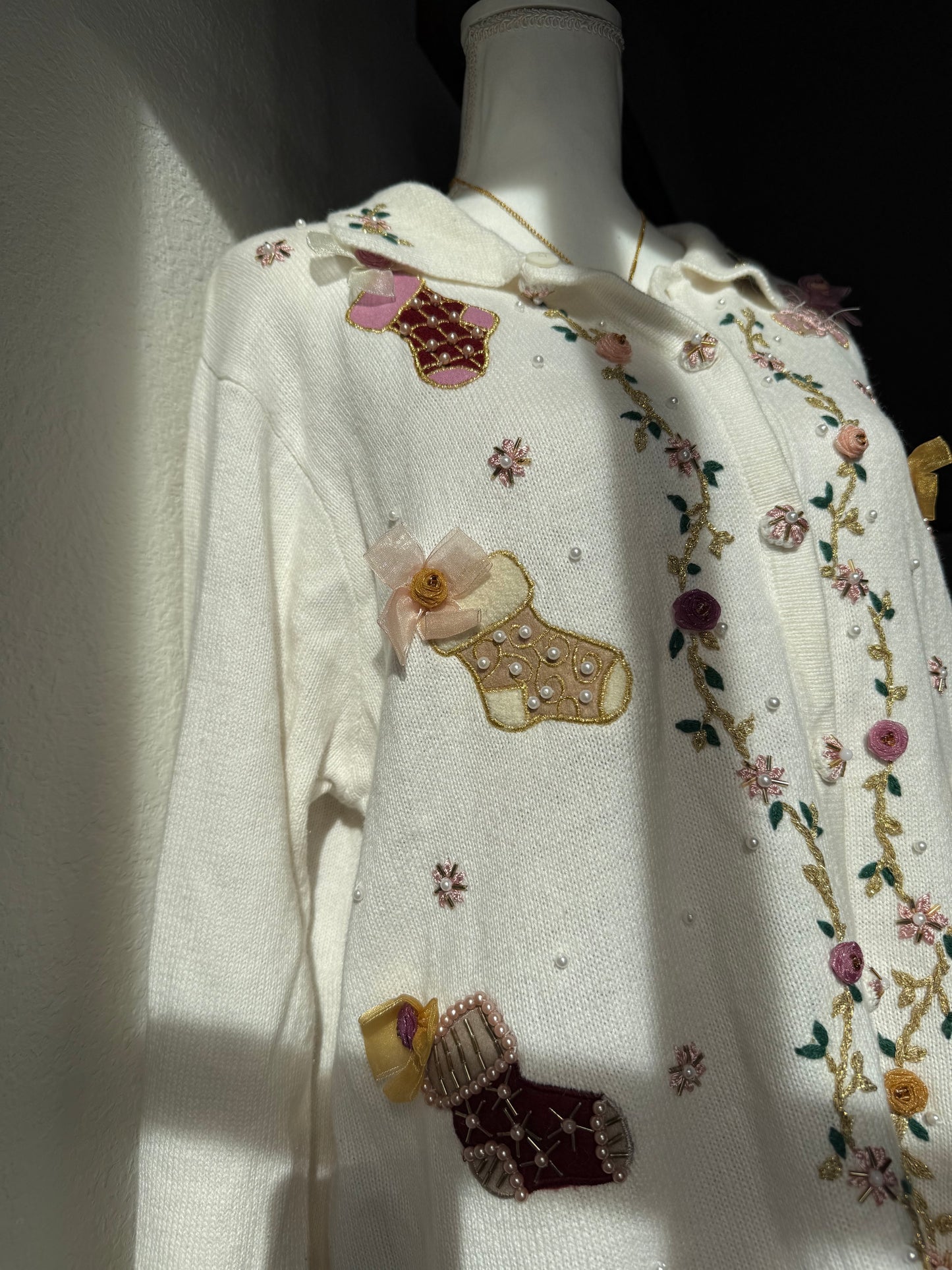 Pearl Stocking Sweater