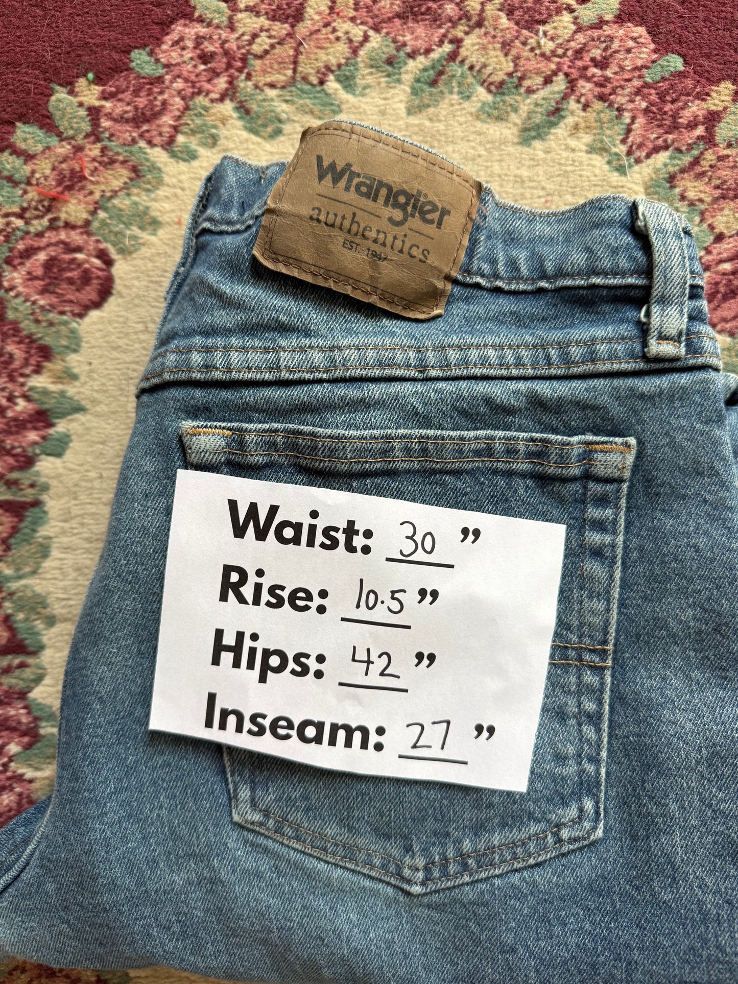 30” Wrangler Jeans