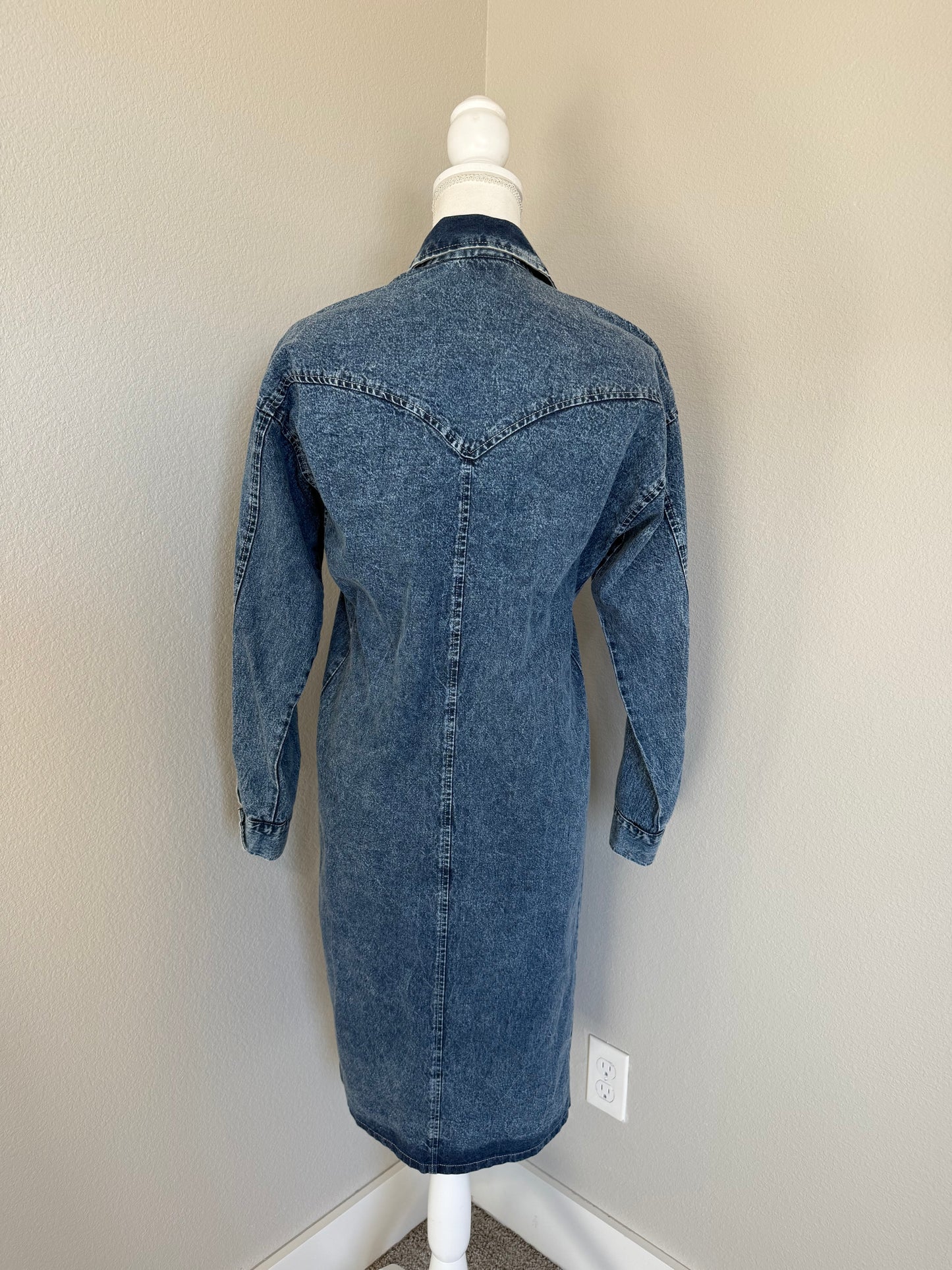 Vintage Denim Dress