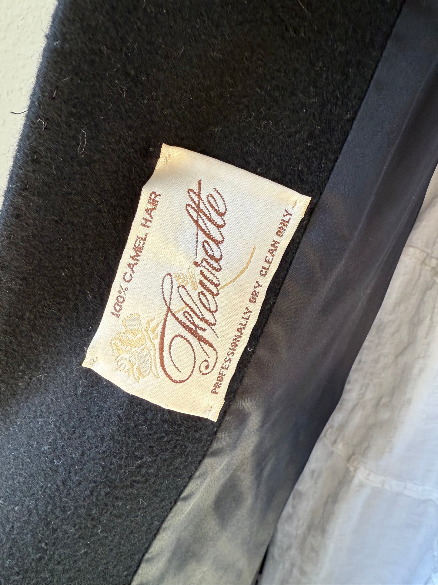 Fleurette Camel Hair Coat