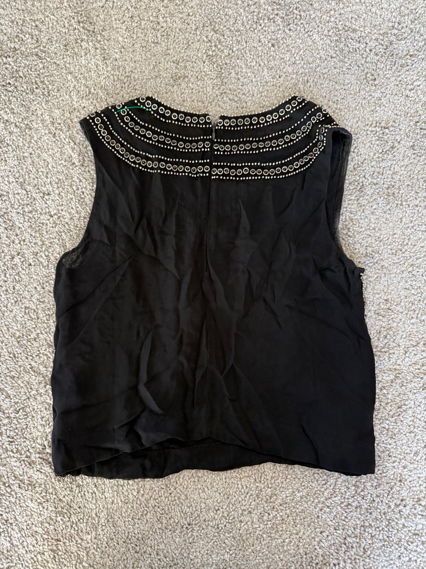 Karina Grimaldi Beaded Top