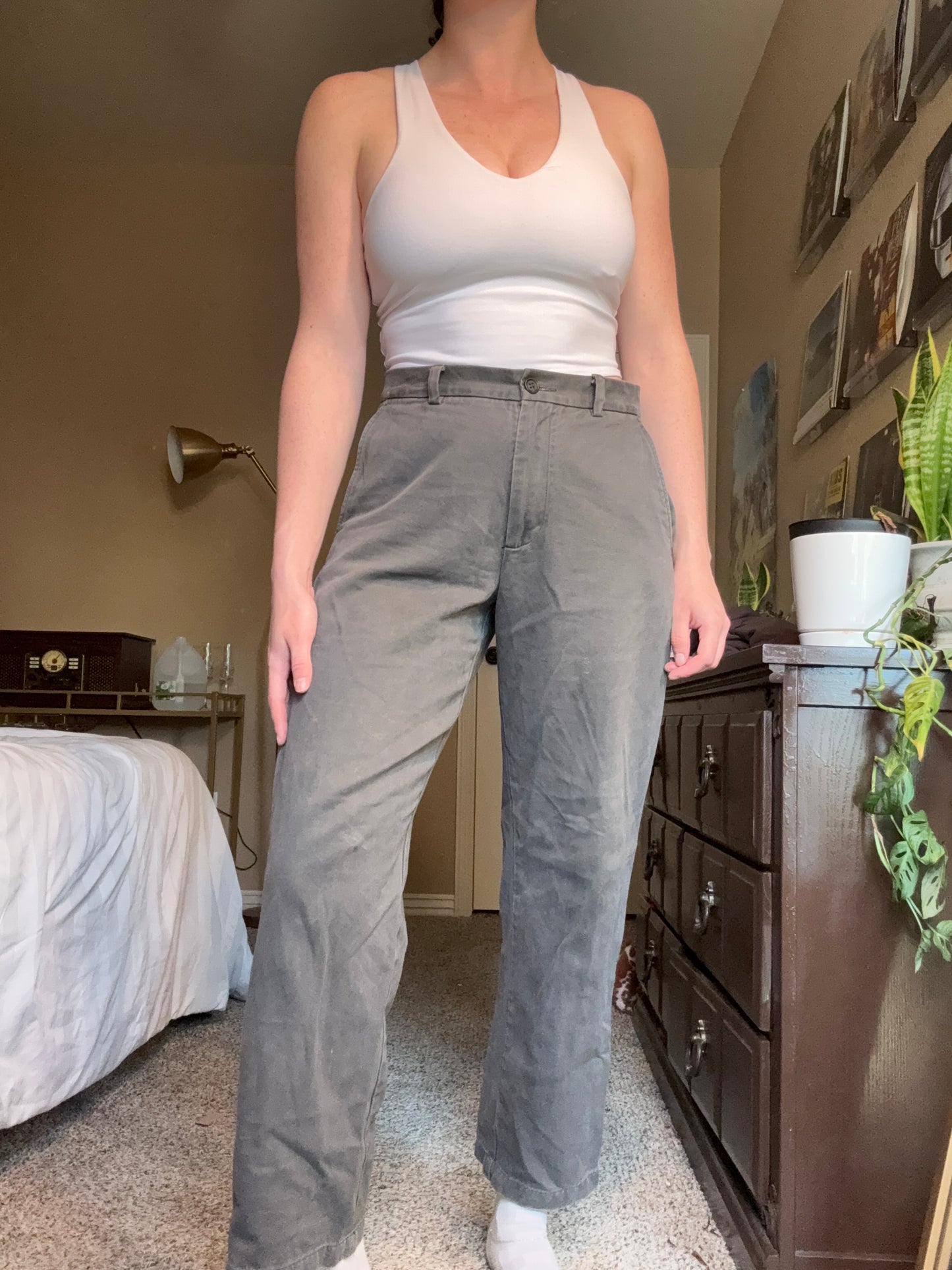 Gray Pants