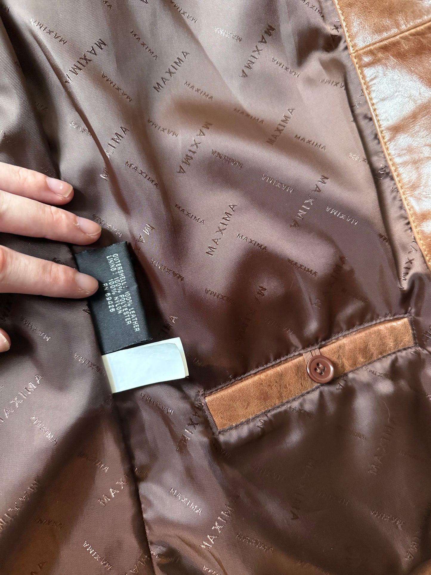 Wilsons Brown Leather Jacket